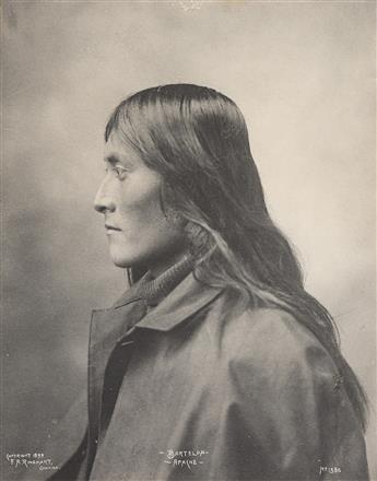 FRANK A. RINEHART (1861-1928) Bartelda - Apache, a pair of portraits.